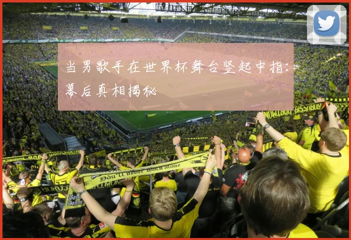 当男歌手在世界杯舞台竖起中指：幕后真相揭秘